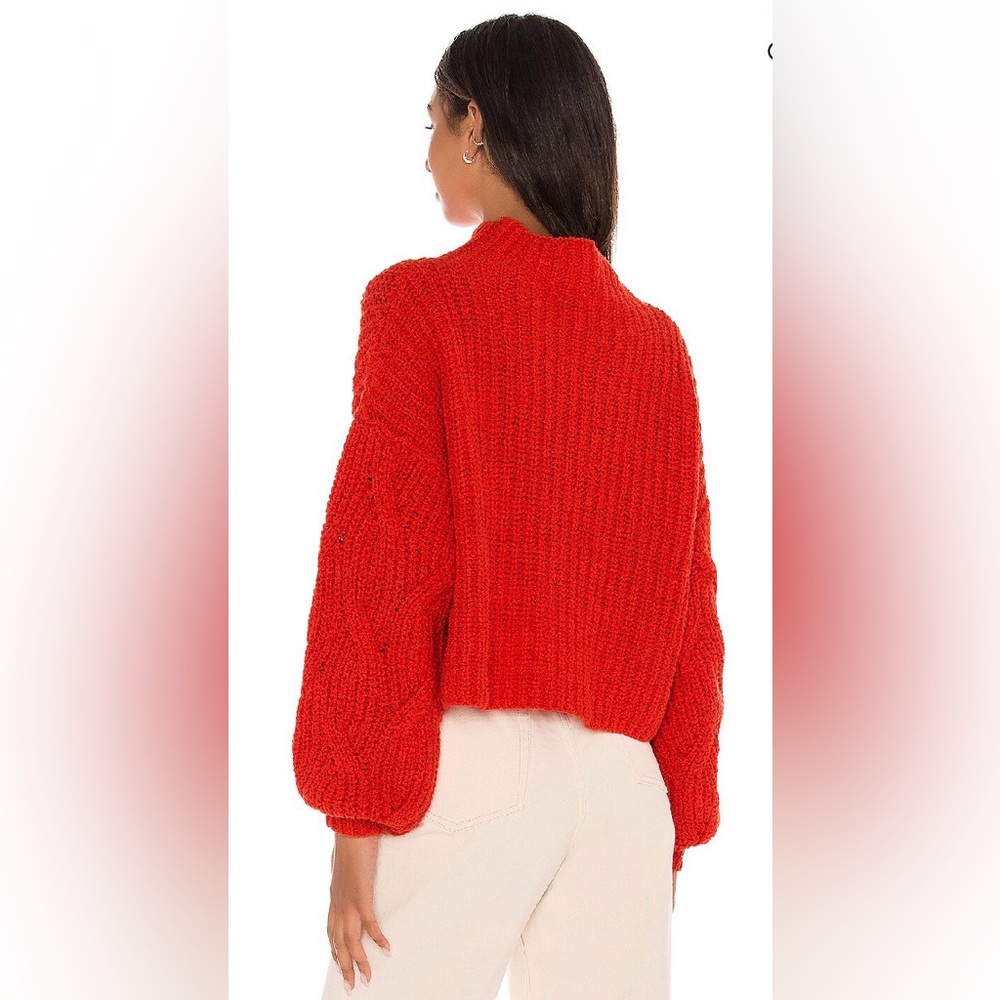 Free People Seasons Change Sweater in Bengal Rose - Picture 6 of 11